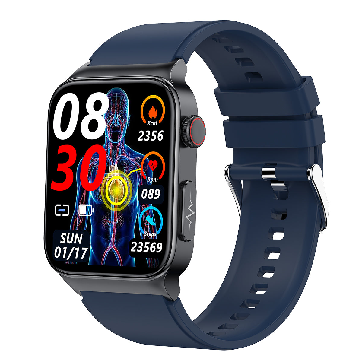 BP Doctor Non-invasive blood glucose ECG and PPG Smartwatch ECG5 ...
